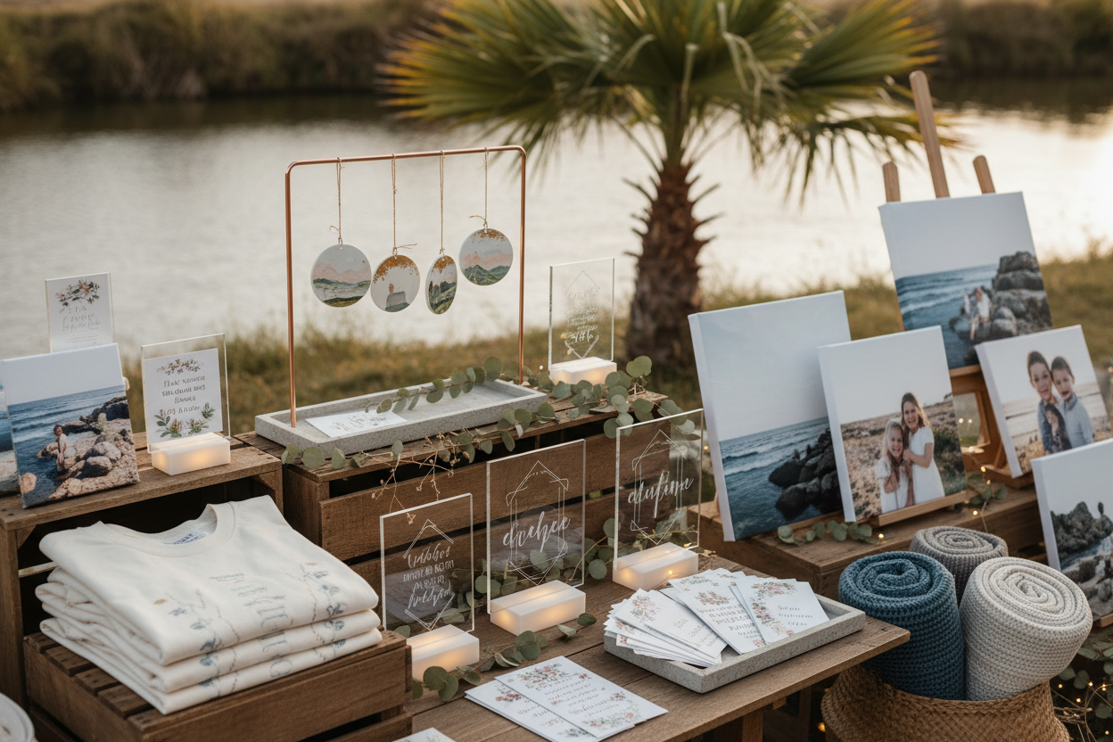 more upclose  to the products 